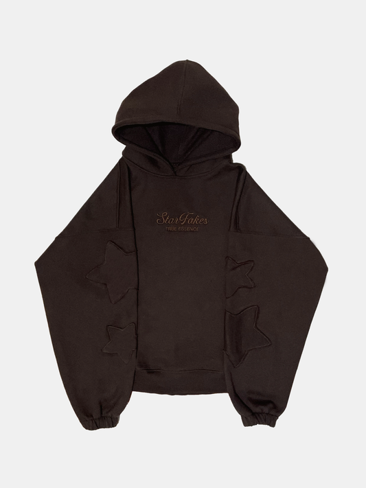 STAR BROWN HOODIE